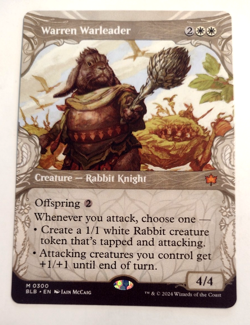 Warren Warleader (Showcase) - Bloomburrow (BLB) - EN - M 0300 - Image 1