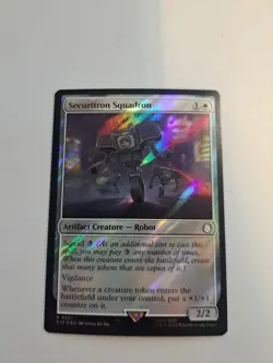 MTG: Securitron Squadron (Surge Foil) (LP): Fallout - Image 1