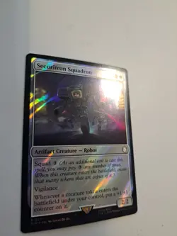 MTG: Securitron Squadron (Surge Foil) (LP): Fallout - Image 2