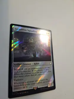 MTG: Securitron Squadron (Surge Foil) (LP): Fallout - Image 3