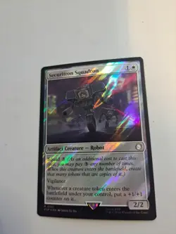MTG: Securitron Squadron (Surge Foil) (LP): Fallout - Image 4