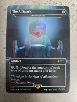 The All Spark / Doubling Cube Foil Secret L'Air Transformers NM ENG MTG - Image 1