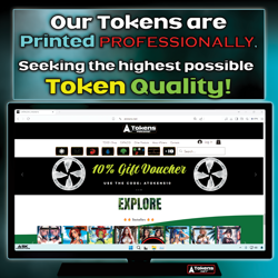 Vampire Token 1/1 Lifelink – White Vampire For MTG *Censored - Image 3