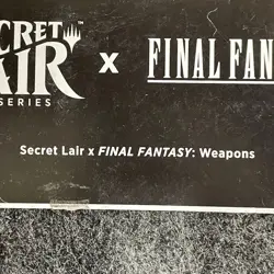 MTG: Secret Lair X Final Fantasy: Weapons (5 Cards Non-Foil ), Worn Packaging - Image 2