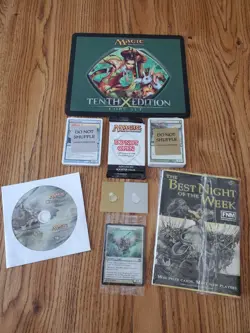 MAGIC THE GATHERING Series 9 Core Beginner Set with Bonus Mouse Pad READ - Image 1