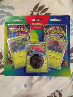 Pokemon TCG ERROR PACKS! Enhanced 2-Pack Blister - Oddish Vileplume Gloom - Image 1