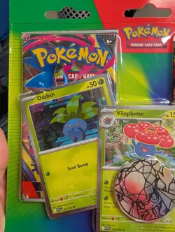 Pokemon TCG ERROR PACKS! Enhanced 2-Pack Blister - Oddish Vileplume Gloom - Image 2