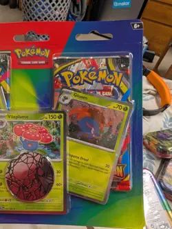 Pokemon TCG ERROR PACKS! Enhanced 2-Pack Blister - Oddish Vileplume Gloom - Image 5