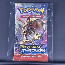 MINT Factory Sealed Pack Pokemon XY BREAKthrough - Zoroark Art + FREE SHIPPING - Image 1
