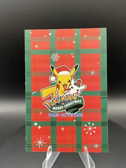 Poncho Pikachu Shiny Rayquaza Holo Pink Pokemon Database Merry Christmas Peru - Image 3