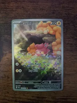 Pokemon Paldean Fates Holo Illustration Rare Pawmi 226/091 - Image 1