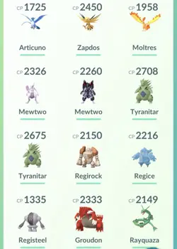 Pokemon Go PTC Acc, Guaranteed Lucky Armor Mewtwo - Image 2