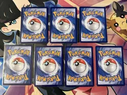 Pokemon TCG Chinese Gem Pack 2 Masterball Eeveelution Card Lot Of 7 All NM - Image 3