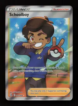 Schoolboy 261/264 Rare Ultra Fusion Strike Pokemon Near Mint - Image 1