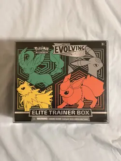 Pokemon TCG: SW&SH Evolving Skies Elite Trainer Box w/ Plastic Display Case - Image 1