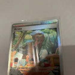 Pokemon TCG Scarlet & Violet Arven #249/198 Ultra Rare Full Art Holo Card - Image 4