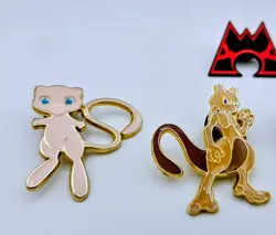14 Pokemon Promo Pins Mimikyu Mew Mewtwo Celebi Espeon Umbreon Dragonite Jirachi - Image 3
