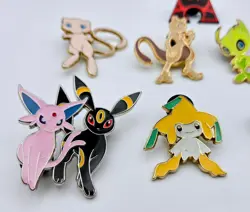 14 Pokemon Promo Pins Mimikyu Mew Mewtwo Celebi Espeon Umbreon Dragonite Jirachi - Image 5