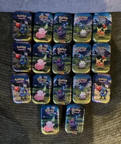 Pokemon TCG Tins Bundle / Joblot - Ascended Heroes + Pris + Mega Charizard Tins - Image 1