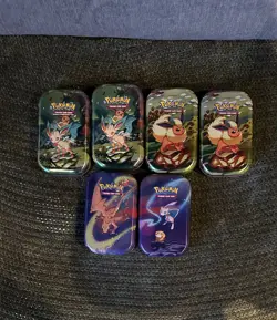 Pokemon TCG Tins Bundle / Joblot - Ascended Heroes + Pris + Mega Charizard Tins - Image 2