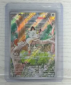 CARD POKEMON FIAMME SPETTRALI MEOWTH 106/094 ART RARE ITALIANO NEAR MINT - Image 1