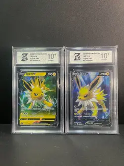 Pokemon CHN 2pcs CHINESE cards JolteonCS4AC 048 473 /132 Grade10 - Image 1