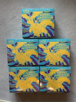 Pokemon TCG Ascended Heroes ETB - LOT OF X5 - NEW & SEALED ✅ - Image 1
