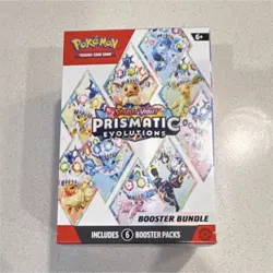 Pokemon Prismatic Evolutions Booster Bundle Box Collectors Edition Eevee & More - Image 1