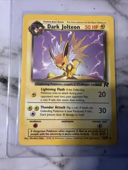 Dark Jolteon 38/82 Pokemon Team Rocket Regular - Image 2