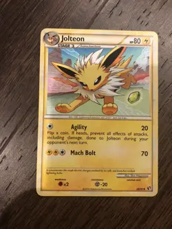 2 x Jolteon - 28/90 - Uncommon VLP, English Pokemon Undaunted - Image 2