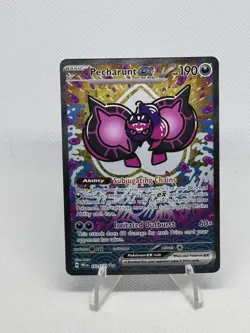 2025 Pokemon Prismatic Evolutions Pecharunt Ex Special Illustration Rare SIR 163 - Image 1