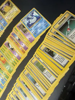 WOTC Vintage Pokemon Bulk Lot ~270 Cards – Trainers & Commons – Base/Jungle Era - Image 5