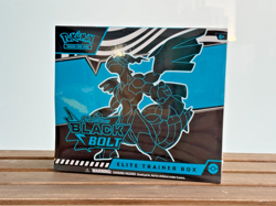 Pokemon Center Black Bolt Elite Trainer Box ETB Scarlet Violet SEALED - Image 1