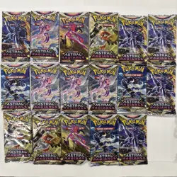 Pokemon TCG Sword & Shield Astral Radiance Booster Pack Lot Of 17 SEALED - Image 1