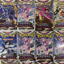 Pokemon TCG Sword & Shield Astral Radiance Booster Pack Lot Of 17 SEALED - Image 3
