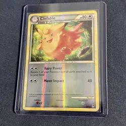 Pokemon Card - Clefable Call of Legends 1/95 Holo Rare - MP - Image 1
