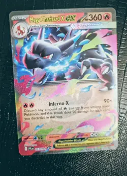 Pokemon Mega Charizard EX 013/094 Double Rare PHANTASMAL FLAMES TCG - Image 1