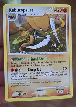 Kabutops 6/100 - Majestic Dawn - Holo Pokemon Card - LP - Image 1