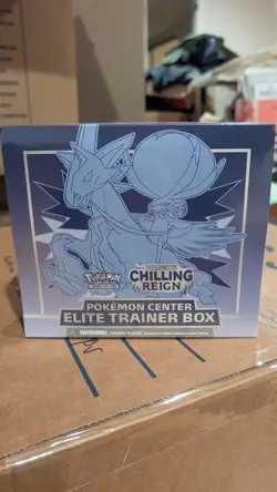 Pokemon TCG: Chilling Reign Pokemon Center Elite Trainer Box ETB New Sealed 🔥 - Image 1