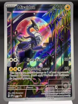 Miraidon SVP013 - Illustration Rare - Scarlet & Violet Pokemon Card MINT - Image 1
