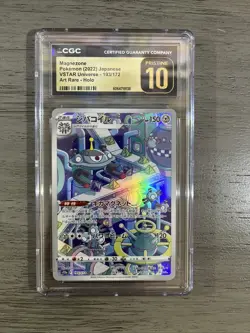 Pokemon TCG Magnezone JP 193 VSTAR Universe 2022 CGC Pristine 10 - Image 1