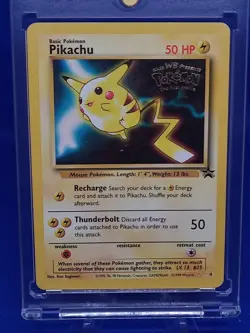 🔥Pikachu (Movie Promo) 04/53 Pokemon Wotc Promo Regular NM (#1) - Image 1