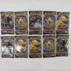 Pokemon Sword & Shield Vivid Voltage Booster Packs – LOT OF 10 (Factory Sealed) 820650807503 - Image 1