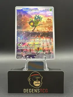 Teal Mask Ogerpon 123 Sv: Scarlet & Violet etb Promo Cards Holo - Image 1