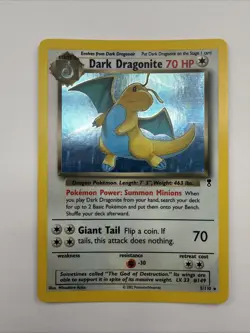 Dark Dragonite Legendary Collection Reverse Holo Card 5/110 - Image 1