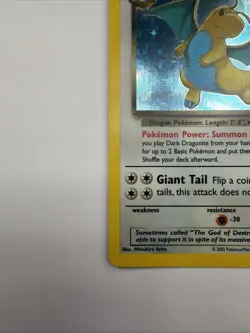 Dark Dragonite Legendary Collection Reverse Holo Card 5/110 - Image 5