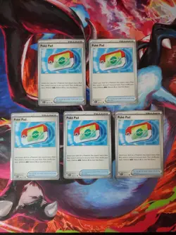 Ascended Heroes Poke Pad Trainer 198/217 - NM Lot Of 5 Cards - Image 1