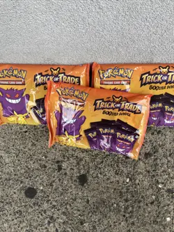 Nintendo Pokemon TCG BOOster Gengar Trick Or Trade Bundle - 120 Cards 820650850783 - Image 1