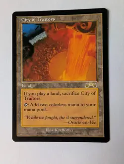 LP City of Traitors Exodus Magic the Gathering MTG - Image 1