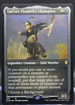 Lae'zel, Vlaakith's Champion #476 Battle for Baldur's Gate Etched Foil Rare - Image 1